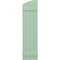 Ekena Millwork Americraft 4-Board (2 Batten) Wood Joined Board-n-Batten Shutters w/Ellipt Top, ARW101BE414X77SGH, PR ARW101BE414X77SGH - alternate 5